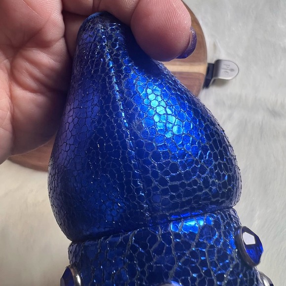 Geox Royal Blue Metallic Seyla Leather Pump Size 36 NWOB - Picture 13 of 13